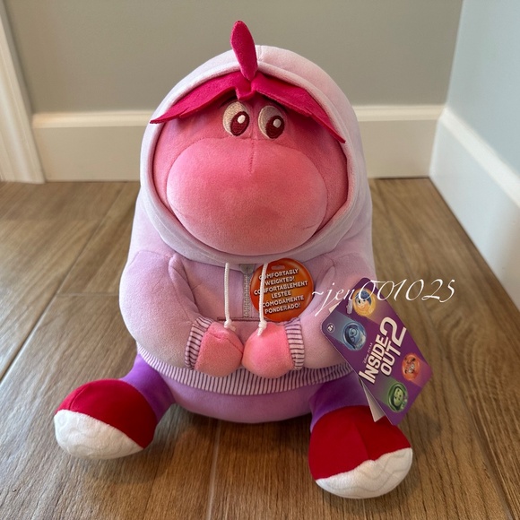 Disney Pixar Inside Out 2 Embarrassment Weighted Plush - Picture 1 of 14